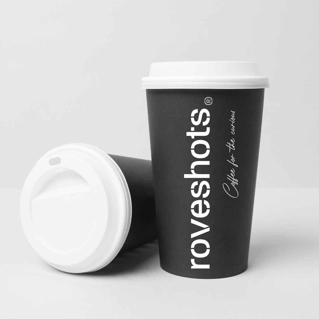 Tall black cup